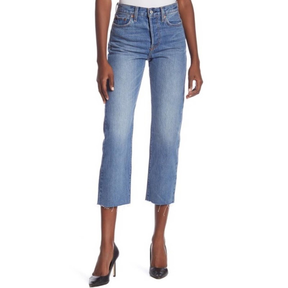 Levi’s Premium The Wedgie Straight Button Fly Jeans Size 27